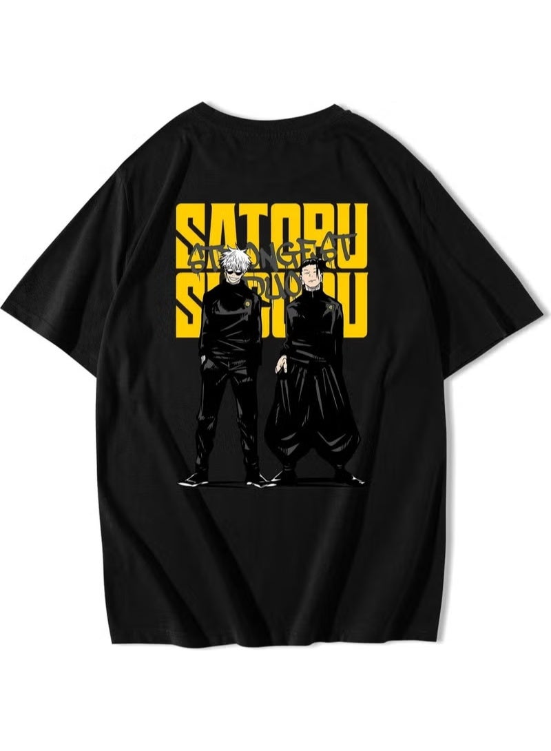 BRZ Collection Unisex Oversize Anime Jujutsu Kaisen Satosugu T-Shirt - Image 2